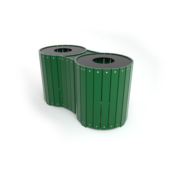 32 gal. Round Trash Can